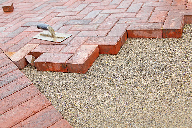 Residential Paver Driveway in Clarksburg, MD